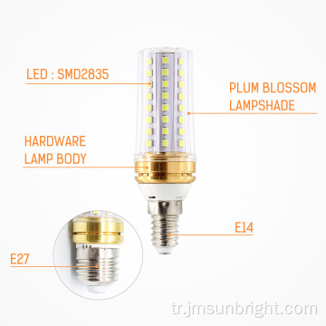 LED ışık kaynağı yüksek parlak mısır ampulü